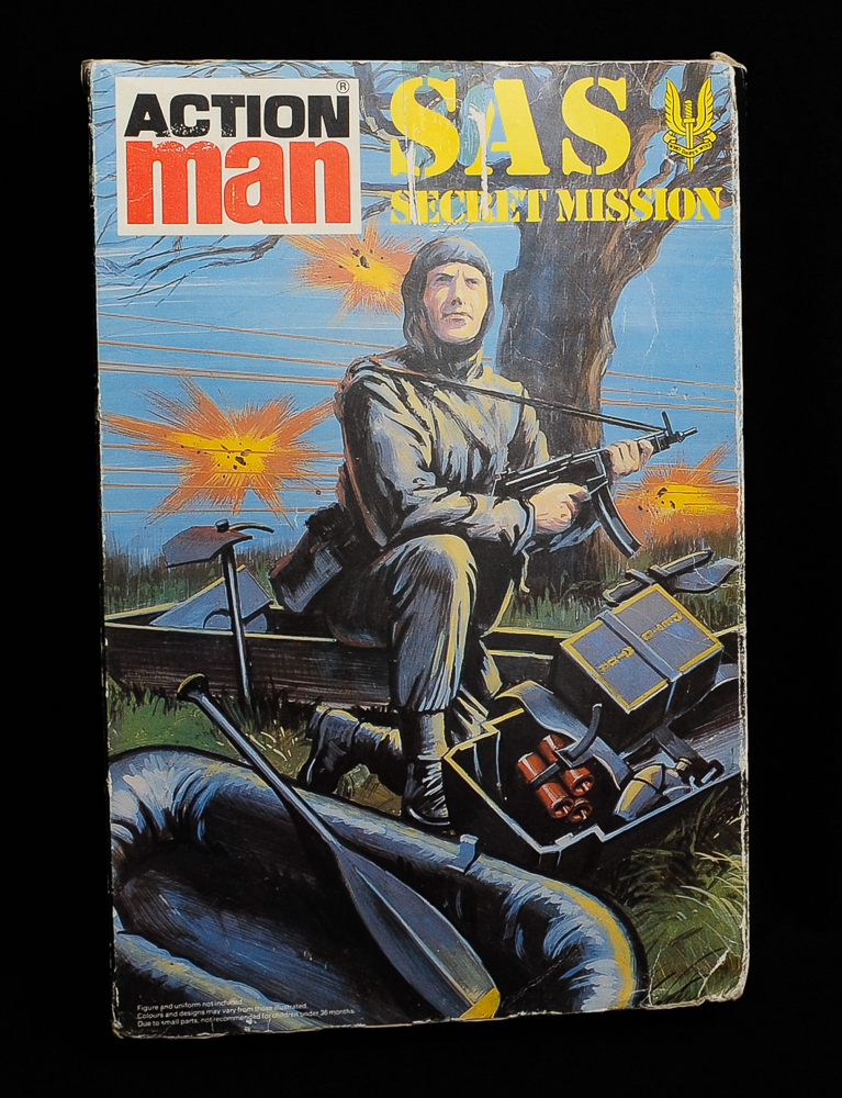 Action Man - Boxed Vintage SAS Secret Mission Set